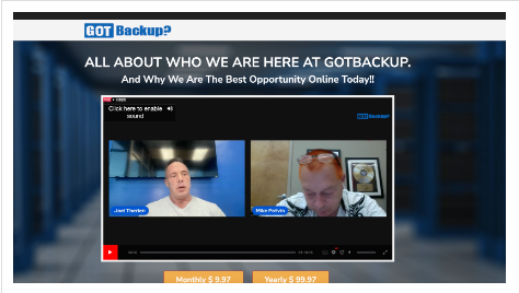 Gotbackup review and income strategy - coach hanley