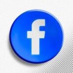 Facebook logo and link